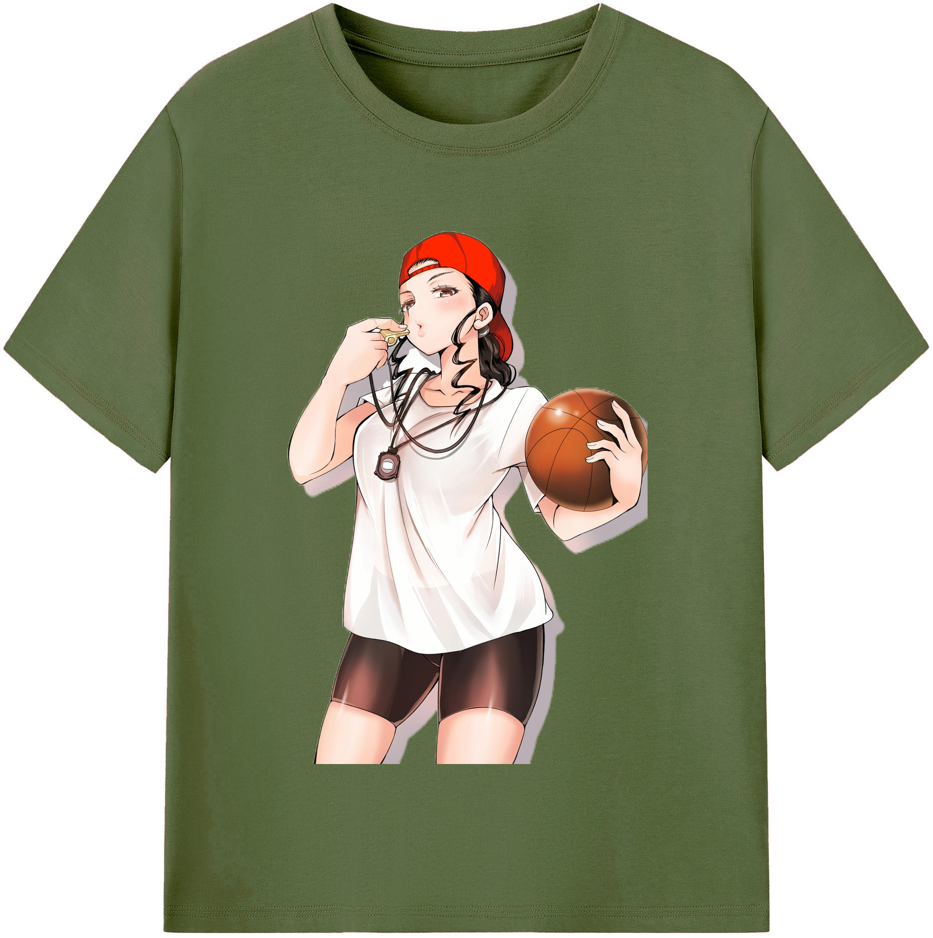 SLAM DUNK／スラムダンク 綿100％半袖Tシャツ（フロントプリント）